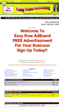Mobile Screenshot of easyfreeadboard.com